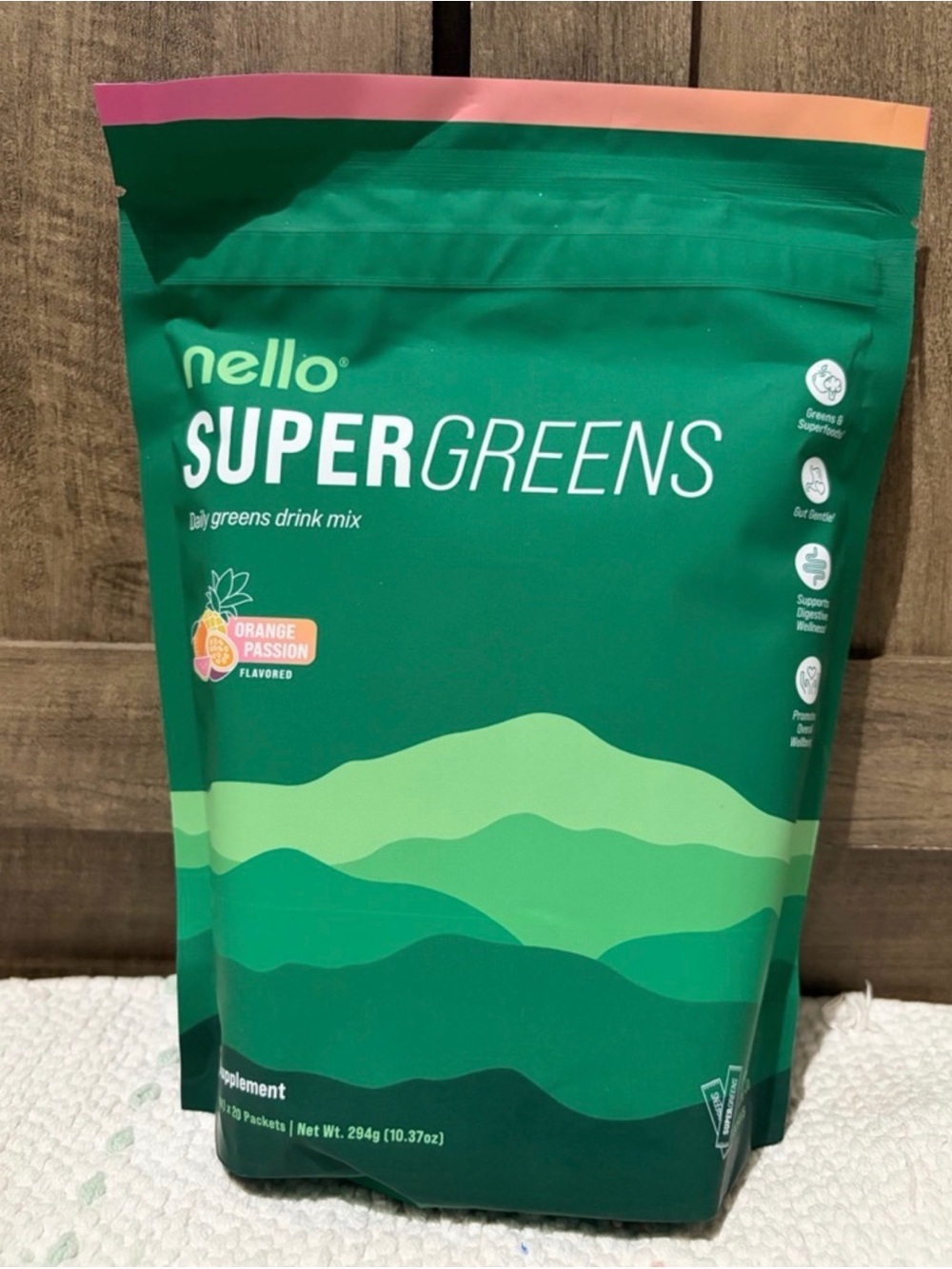 SUPERGREENS Daily Greens Drink Mix - Green